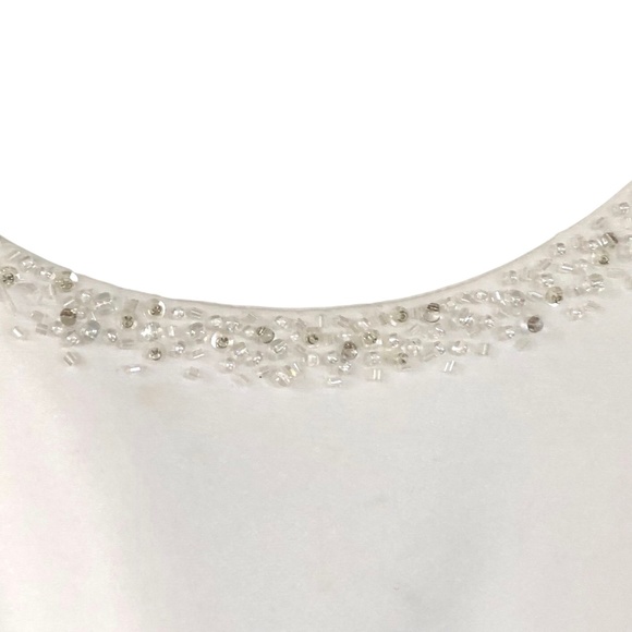 Designer Exquisite White Flower Girl Dress 3 - Picture 8 of 16